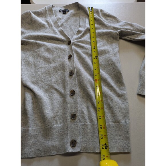 J. Crew Mercantile Gray Wool Blend Button Down Cardigan Sweater Academia Size XS - Picture 7 of 7